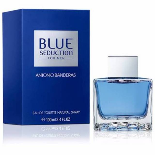 Jual Parfum Original Antonio Banderas Blue Seduction Men Edt 100Ml Indonesia|Shopee Indonesia