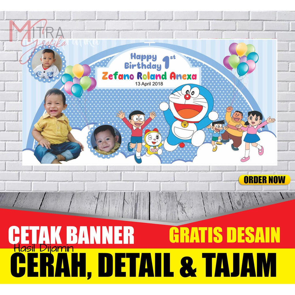 Backdrop Ultah/ Background Wallpapper/ Banner Ulang Tahun