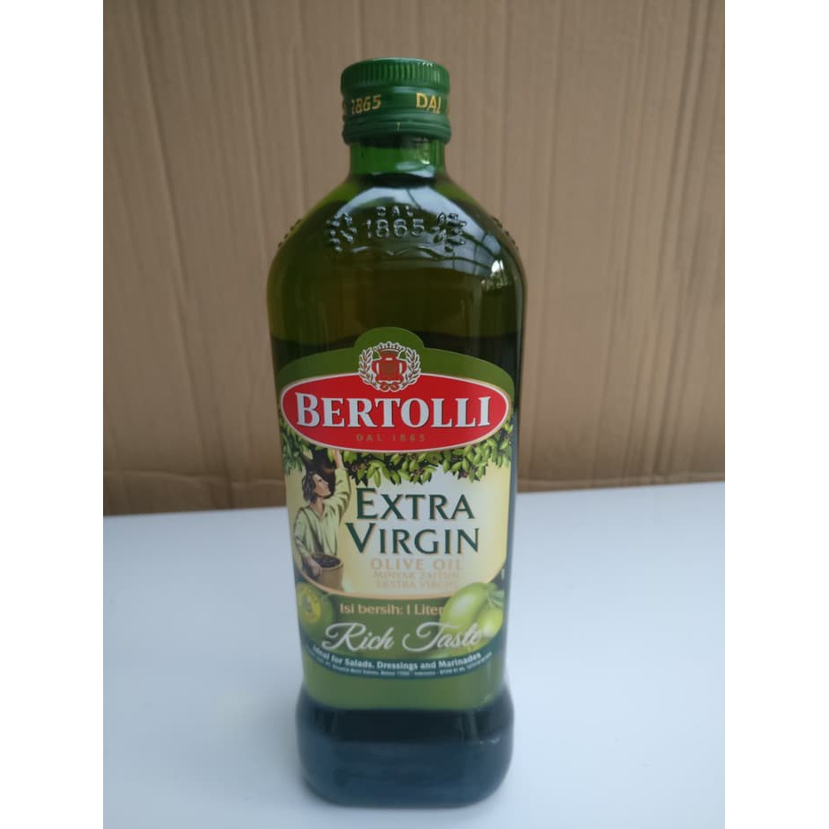 Jual Minyak Zaitun Extra Virgin Olive Oil Bertolli 1 LTR Shopee Indonesia