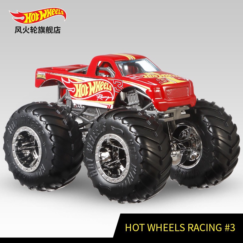 Jual Monster Trucks Hot Wheels Racing 1 Racing 3 Skala 1:64 Mainan Mobil Balap Hotwheels Monster Truck | Shopee Indonesia