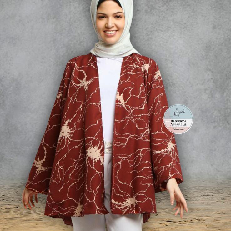 Barang Pilihan Luaran Wanita Fashion Muslim Motif Korea