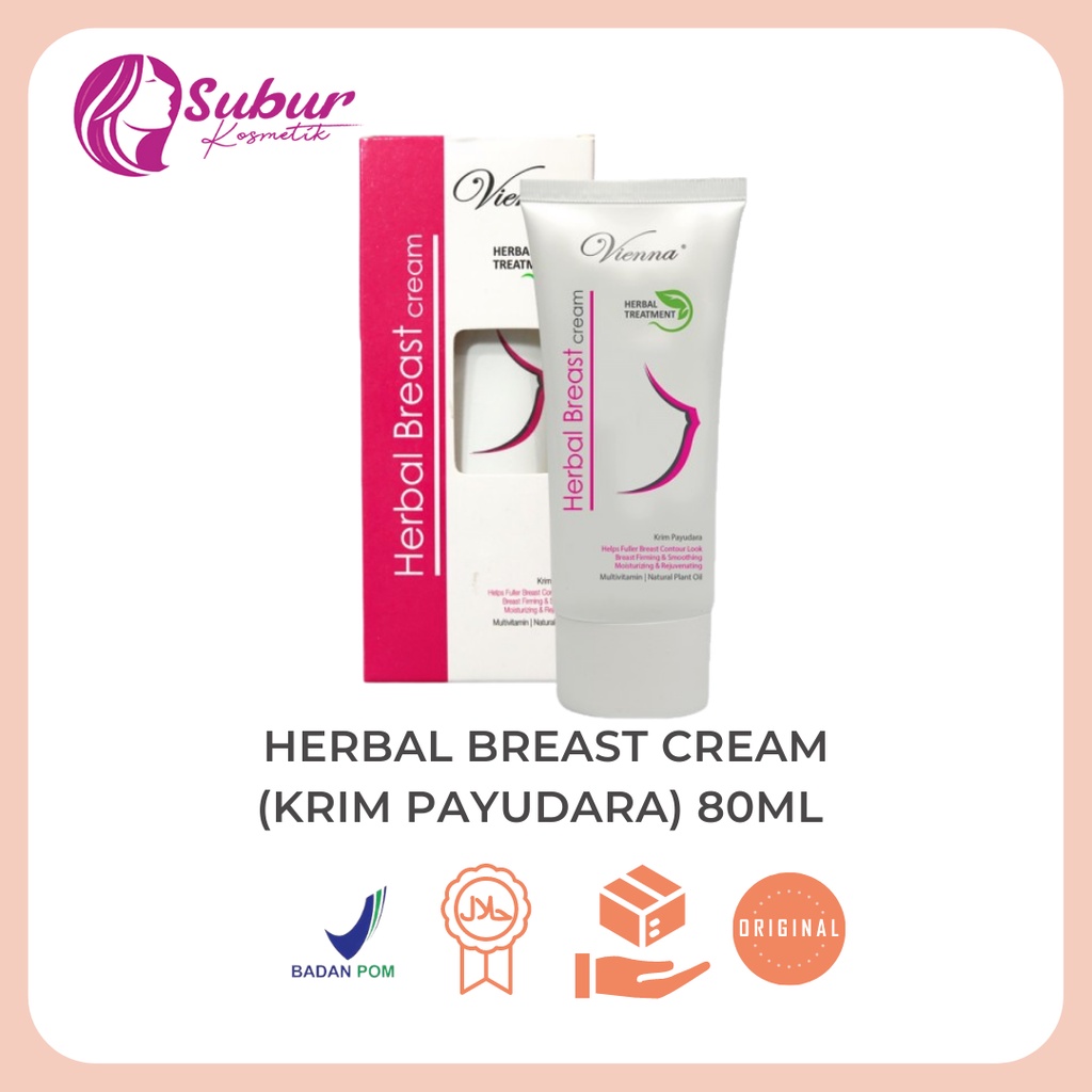 Jual Vienna Herbal Breast Cream (Krim Payudara) 80ML Shopee Indonesia