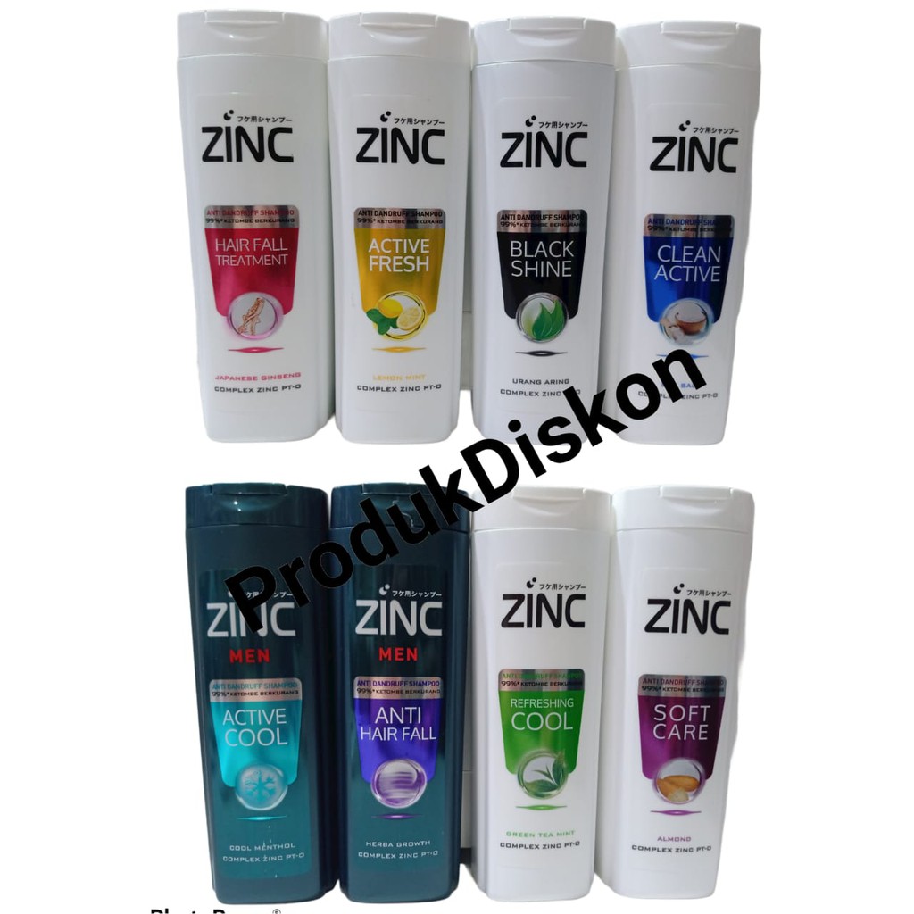 Jual ZINC Anti Dandruff Shampoo 170ML Sampo Shopee Indonesia