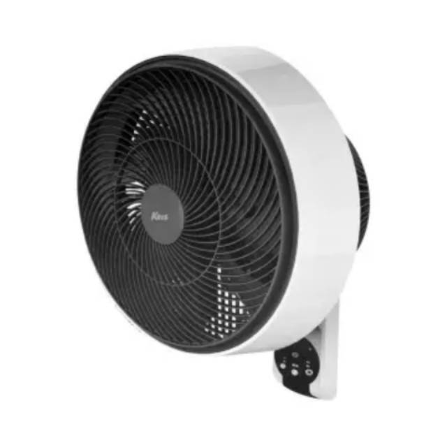 Kipas Angin Dinding, Daya 65watt, Warna Putih, Dilengkapi Remote
