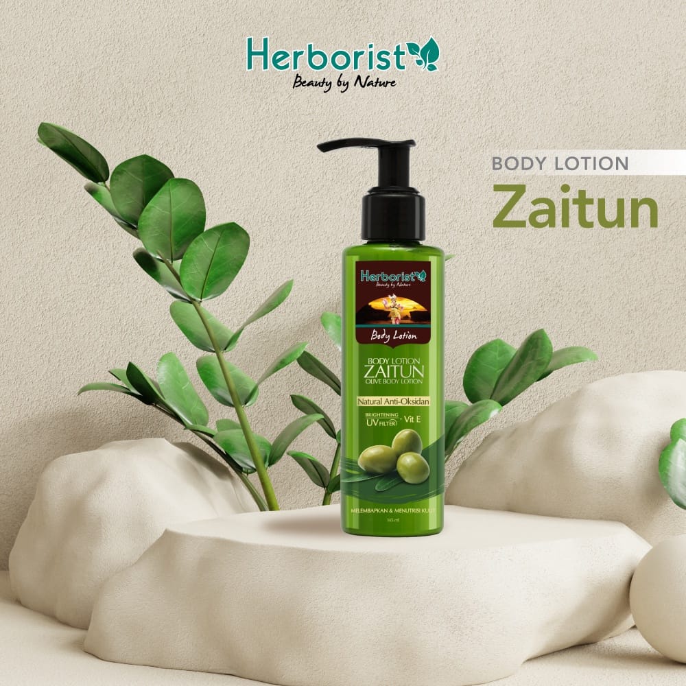 Jual HERBORIST BODY LOTION 145ML SERIES / HERBORIST BODY LOTION ZAITUN