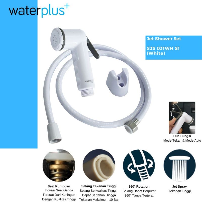 Jual JET SHOWER PUTIH 2 FUNGSI BIDET JET SHOWER TERBARU JET SHOWER BARU