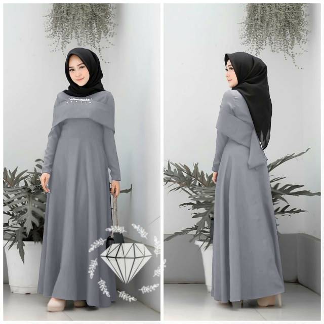 35+ Trend Terbaru Gamis Brokat Terbaru 2020 Di Shopee Naana Banaana