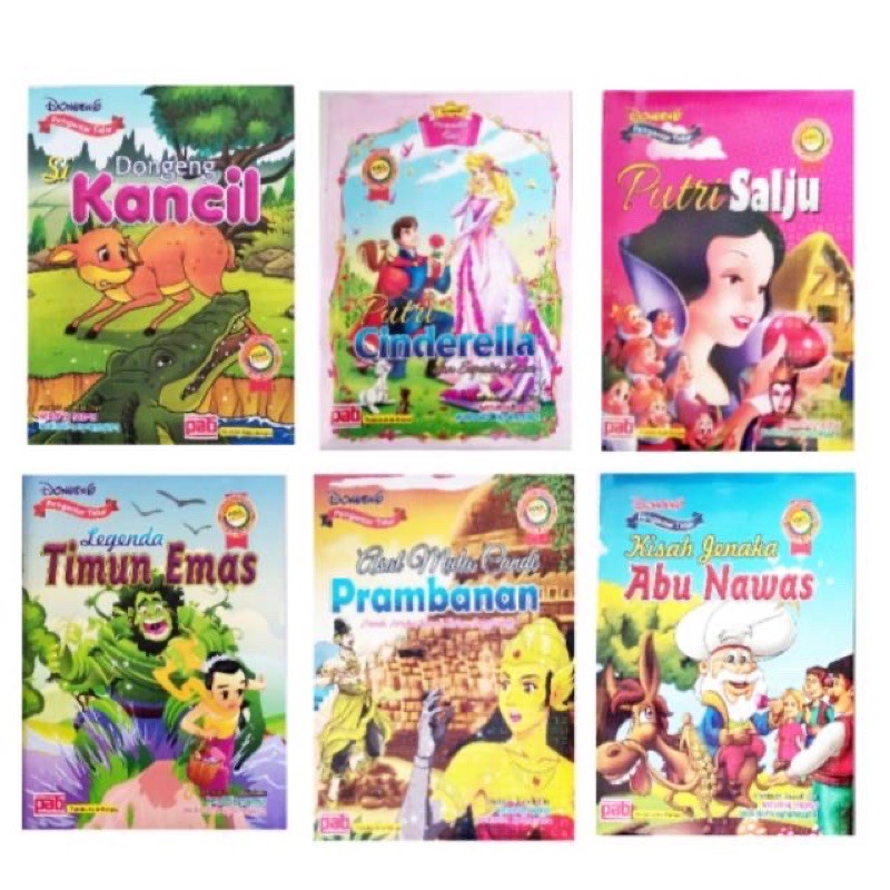 Jual Buku Cerita Anak Bergambar Buku Cerita Rakyat Dongeng Pengantar