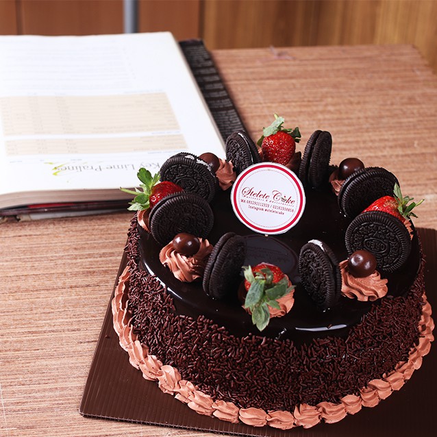 Jual Kue Ulang Tahun Coklat Meses / Diameter 20 Cm | Shopee Indonesia