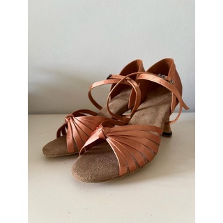Jual Sepatu Line Dance Dansa Coklat Leather Size 41 | Shopee Indonesia