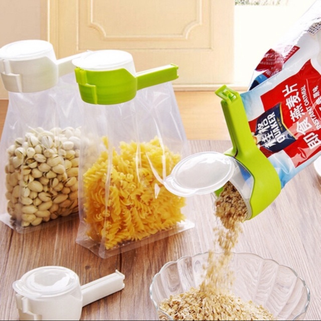 Jual Seal and pour bag clip food storage snack sealing sealer food