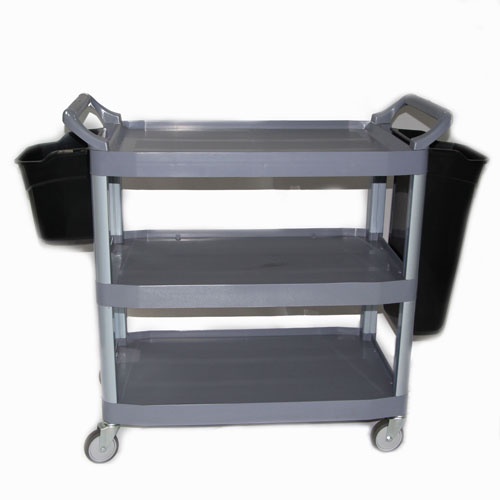 Jual Trolley Food Court 3 Layers + BucketTrolley Food Court Shopee