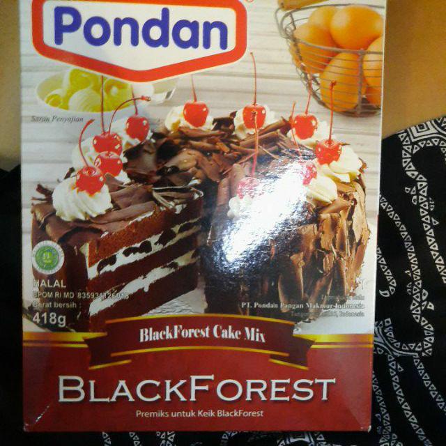 Pondan Black Forest 418gr Shopee Indonesia