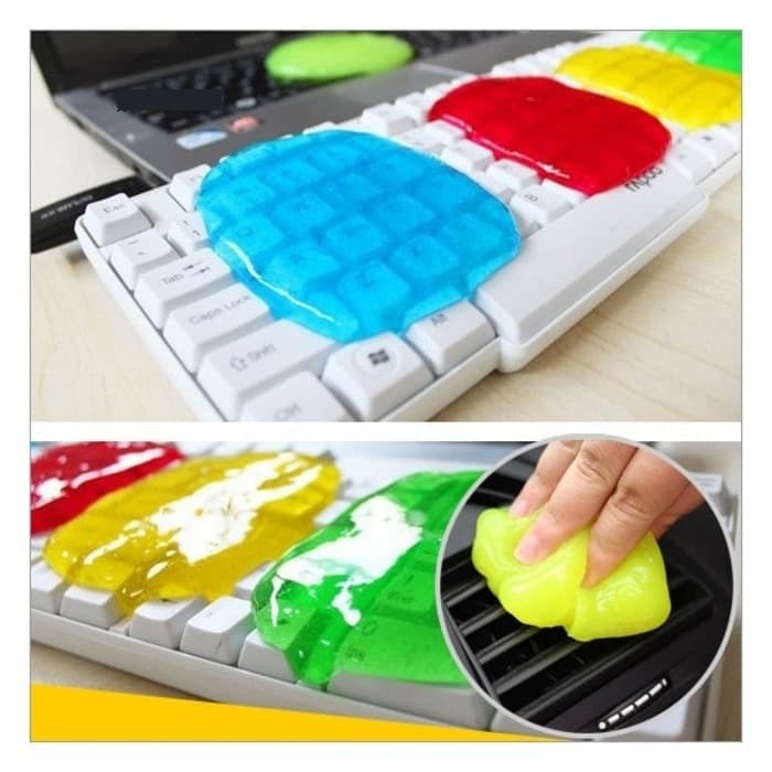 Slime Gel Jelly Pembersih Debu Keyboard Handphone HP Smartphone Remote