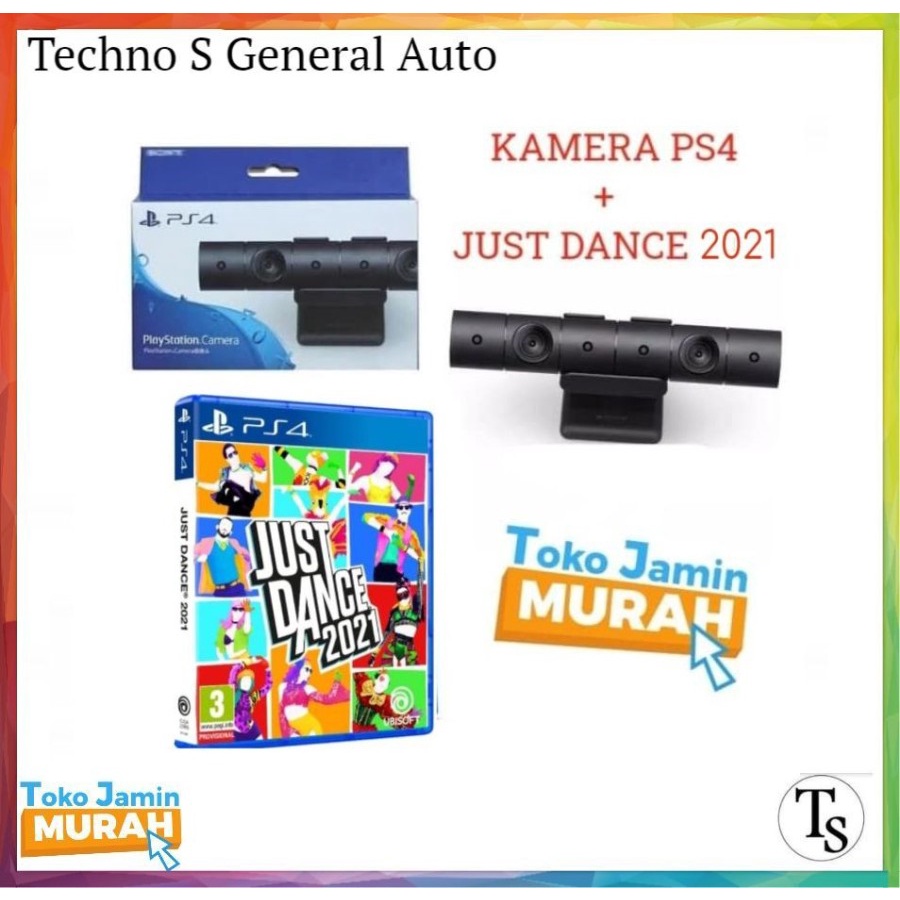 Jual Kamera Ps4 Dan Just Dance 21 - Camera Ps 4 Plus Just Dance 2021 | Shopee Indonesia
