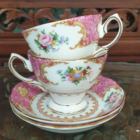 Jual Royal Albert Lady Carlyle Tea Cup Saucer | Shopee Indonesia