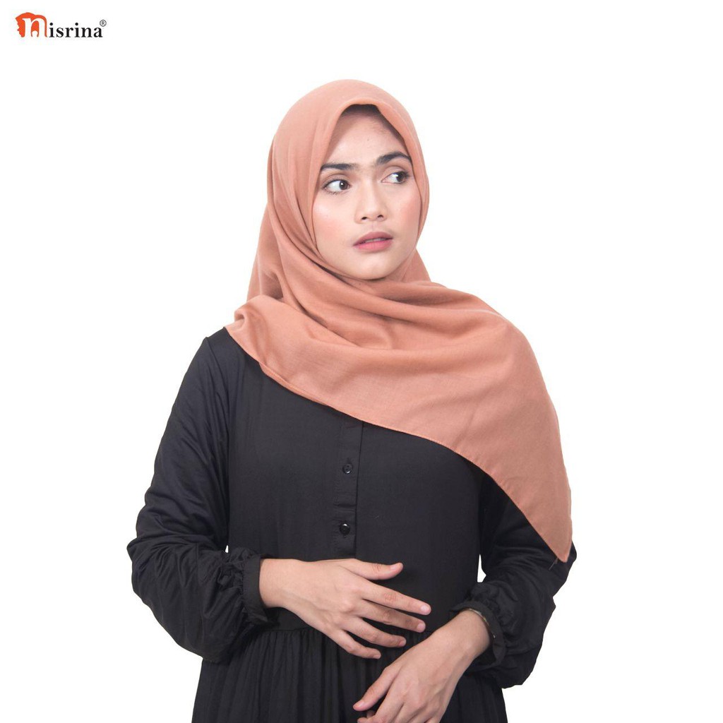 Nisrina Fashion Muslim Kerudung Segiempat Voal Polos Cita Araya