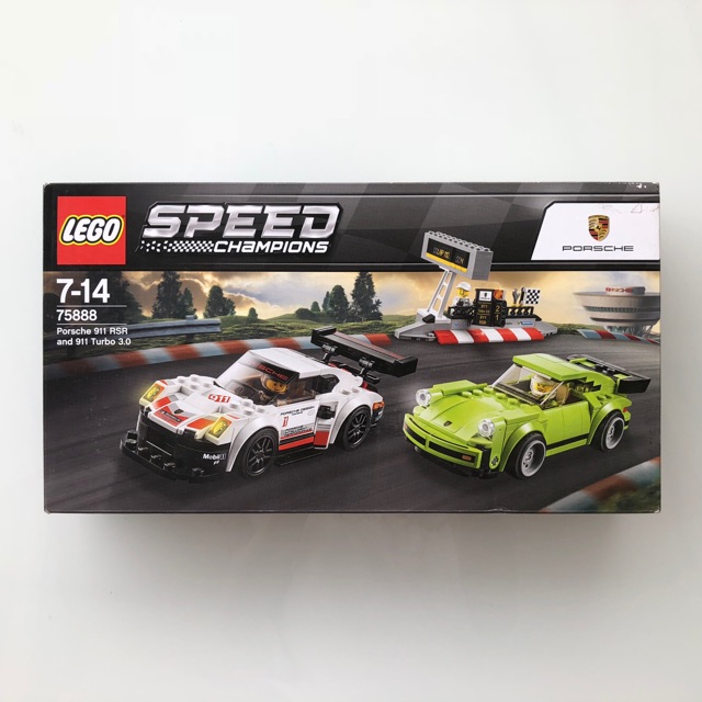 Jual Lego Speed Champions Porsche 911 Rsr And 911 Turbo 3.0 75888 Building Kit | Shopee Indonesia