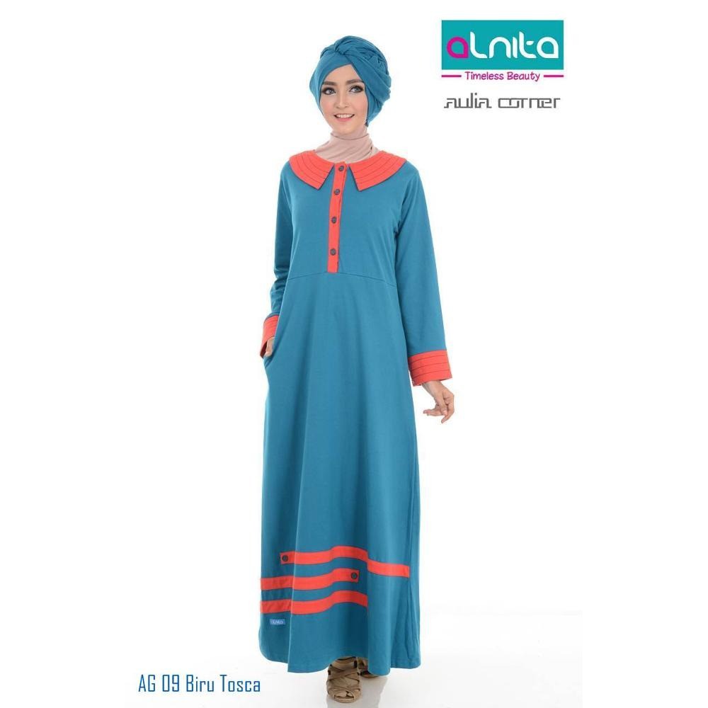 Baju Biru Tosca Cocok Dengan Jilbab Warna Apa Voal Motif