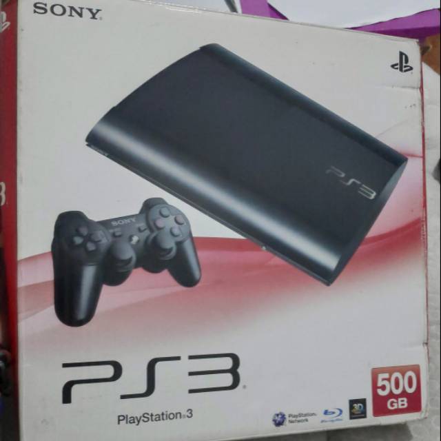 Jual Playstation 3 / Ps3 / Ps 3 Superslim Super Slim 500 Gb Ofw(No Game) Second 98% , Nego Di Chat, | Shopee Indonesia