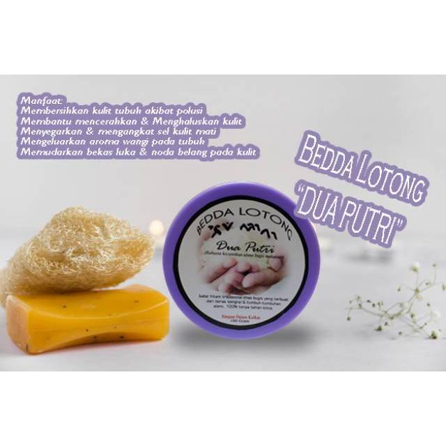 Bedda Lotong (Lulur/Masker Hitam) DUA PUTRI 100 gram Shopee Indonesia