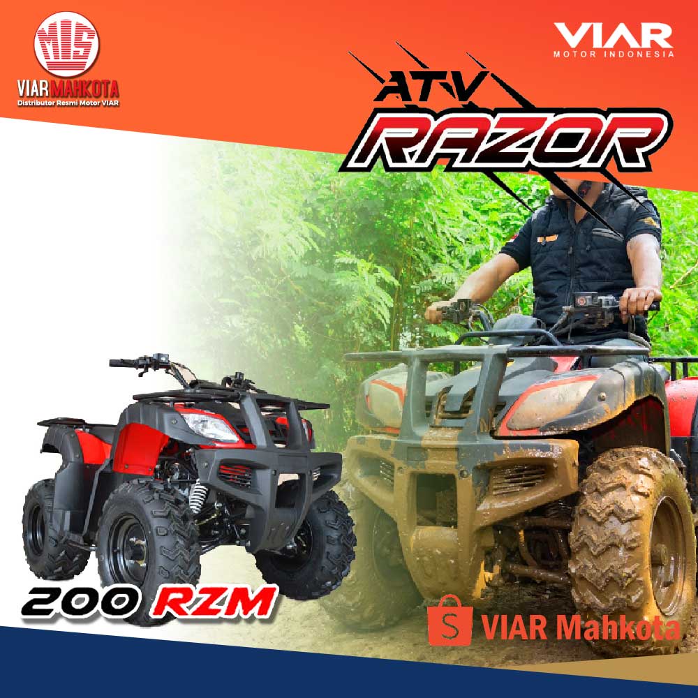 Jual ATV Razor 200 RZM by VIAR Shopee Indonesia