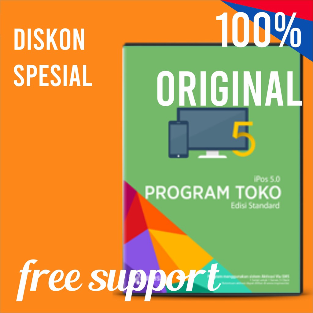 Program Toko Ipos 5 ORIGINAL versi Standar Bisa Akses via