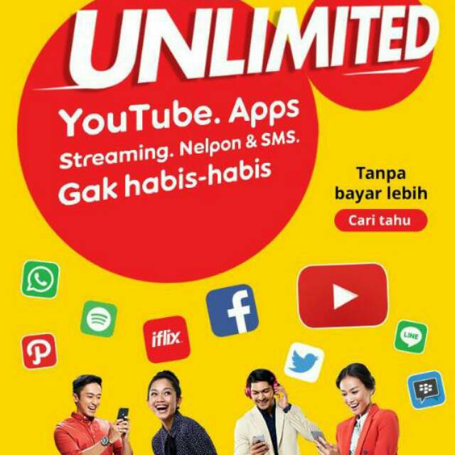 Vocher Data Indosat 1 GB Mini 30 Hari