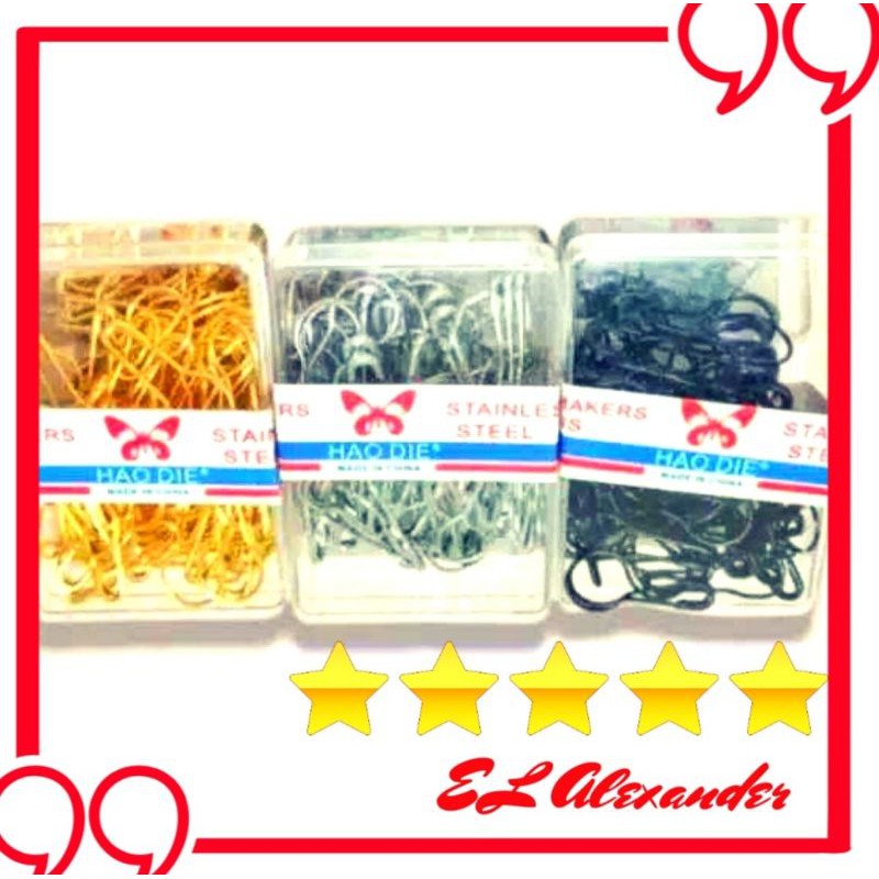 Jual Peniti Labu Isi 75pcs 1 kotak / peniti bohlam / peniti jilbab