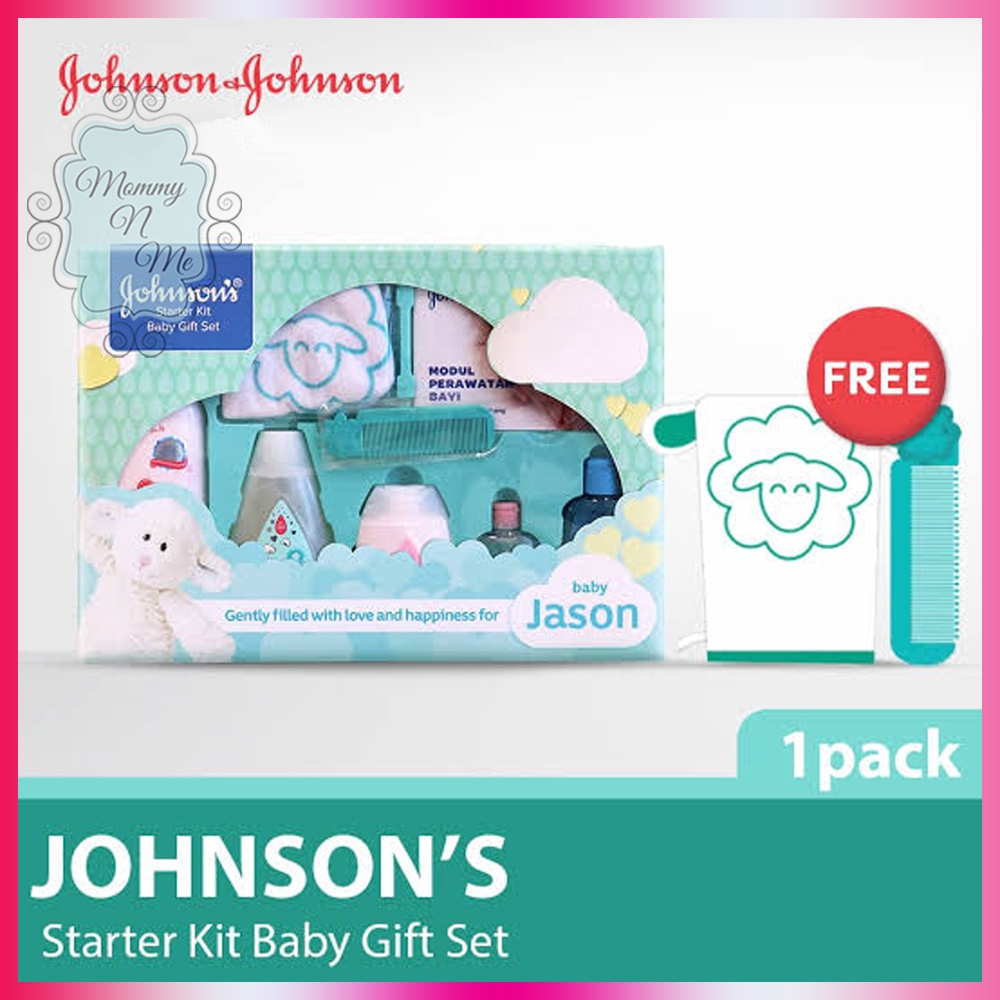 JOHNSONS STARTER KIT BABY GIFT SET Shopee Indonesia