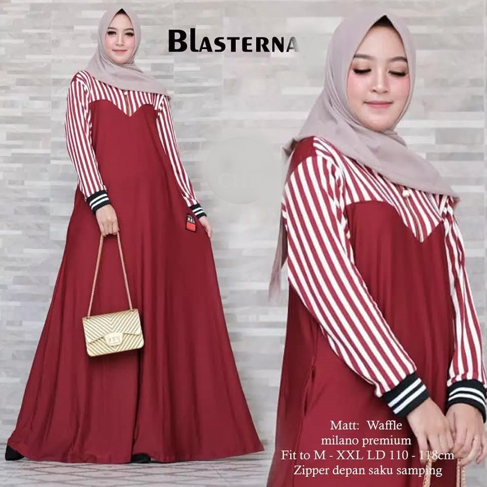 [Bayar Ditempat].BLASTERNA MAXY / BAHAN WAFFLE MILANO BUSUI Shopee