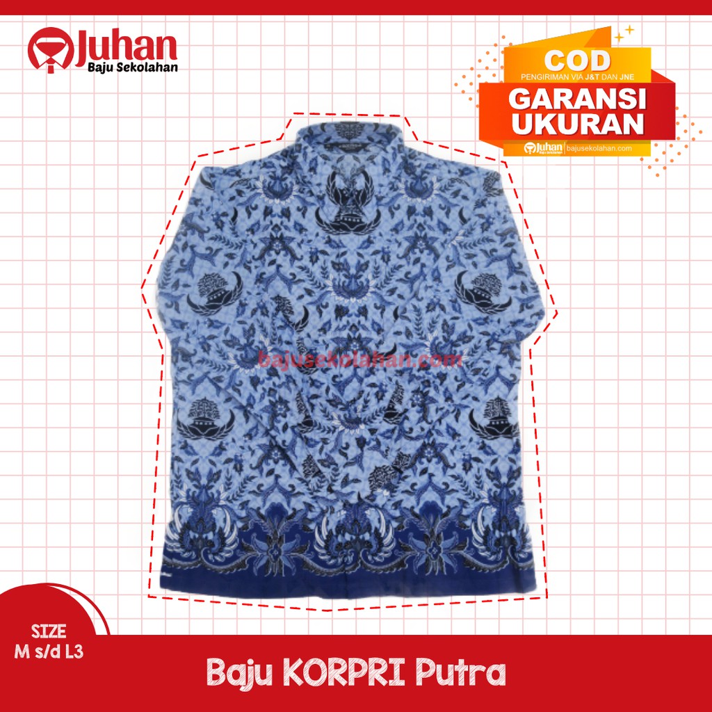 SERAGAM KORPRI BAJU KORPRI BATIK KORPRI SERAGAM GURU KORPRI SERAGAM PNS