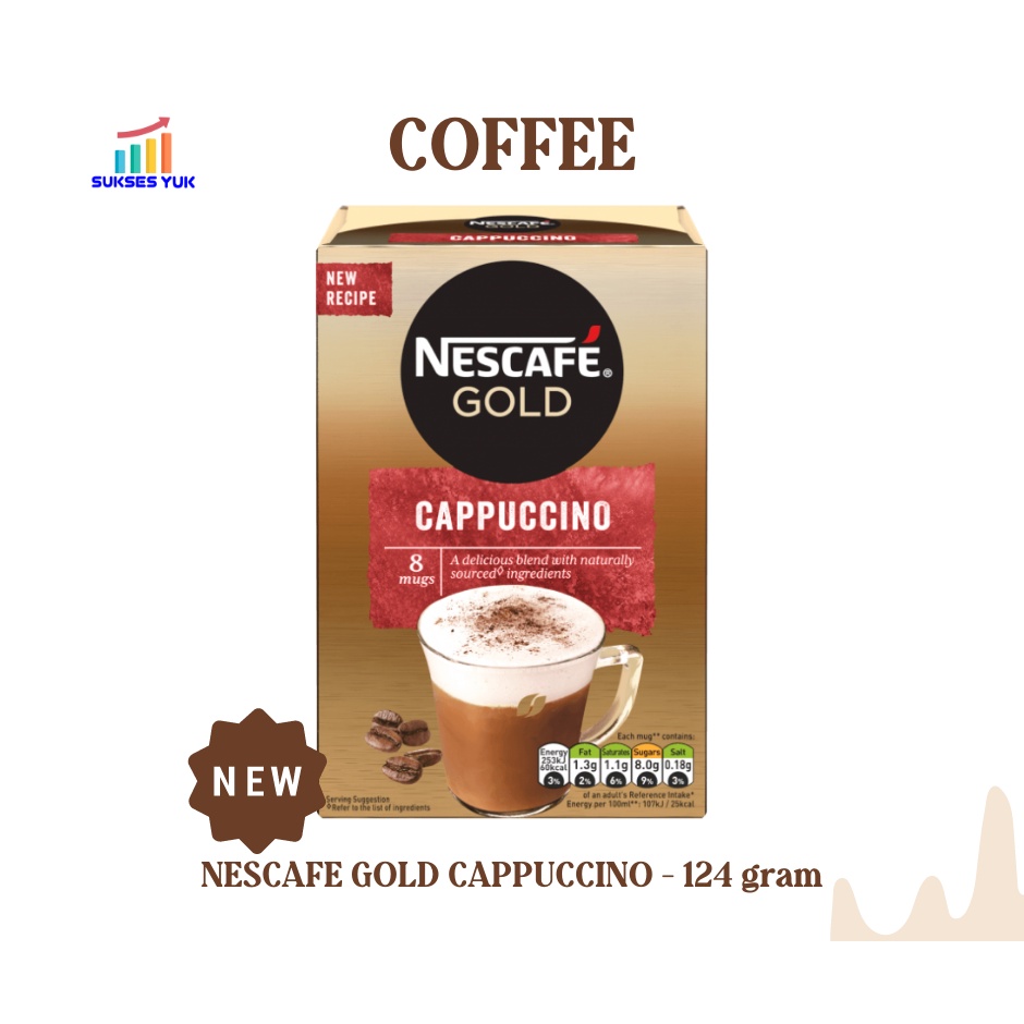 Jual Kopi NESCAFE GOLD CAPPUCCINO COFFEE Shopee Indonesia