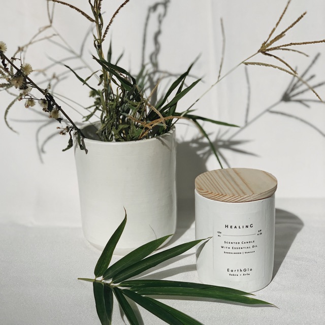 EarthGlo Scented Candle Healing Shop Indonesia