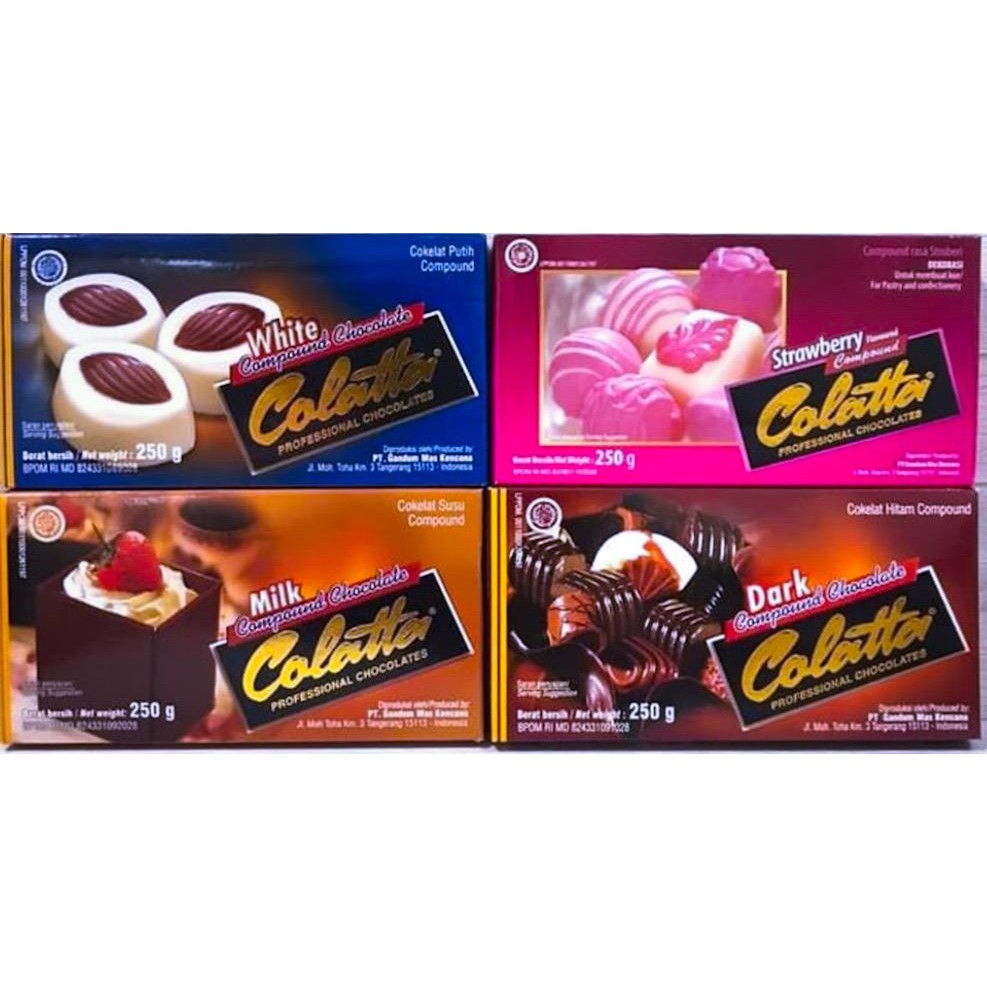 Coklat Batang COLATTA 250 Gr 4 Pilihan Rasa Shopee Indonesia