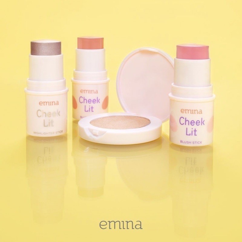 Jual EMINA CHEEK LIT BLUSH STICK EMINA CHEEK LIT HIGHLITER STICK