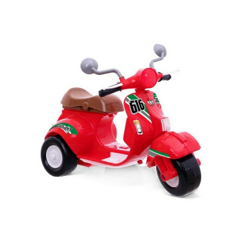Jual Zeintoys Mainan Anak Motor Vespa Anak Bahan Tebal Shp Toys Mv 616 | Shopee Indonesia