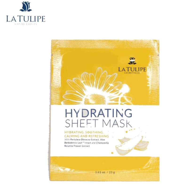 Jual LATULIP HYDRATING SHEET MASK 23g Shopee Indonesia