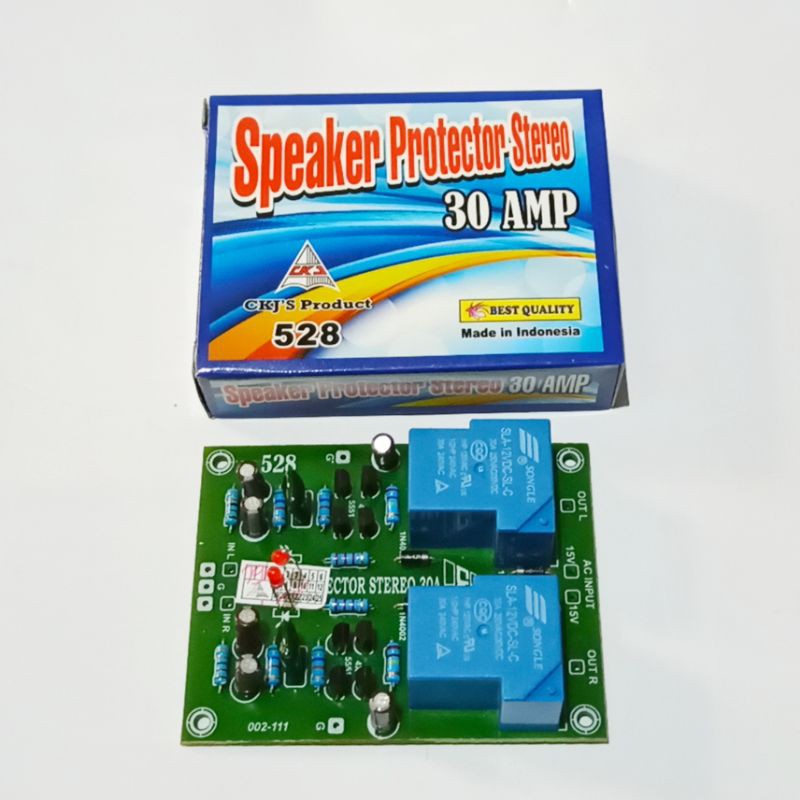 Speaker Protector Stereo 30A CKJ 528 Shopee Indonesia