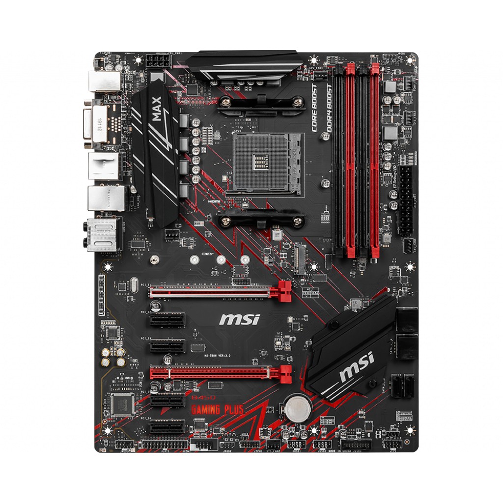 Jual Motherboard Msi B450 Gaming Plus Max | Shopee Indonesia
