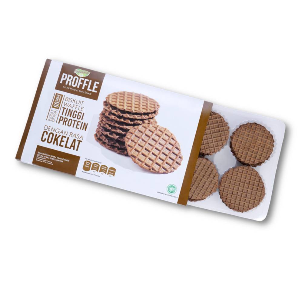 Jual Proffle Cokelat 60G X 6 Pcs | Shopee Indonesia