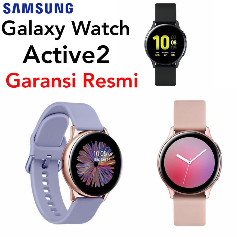 Jual Samsung Galaxy Watch Active 2 40mm 44mm Steel Garansi Resmi SEIN Active2 Jam Smartwatch