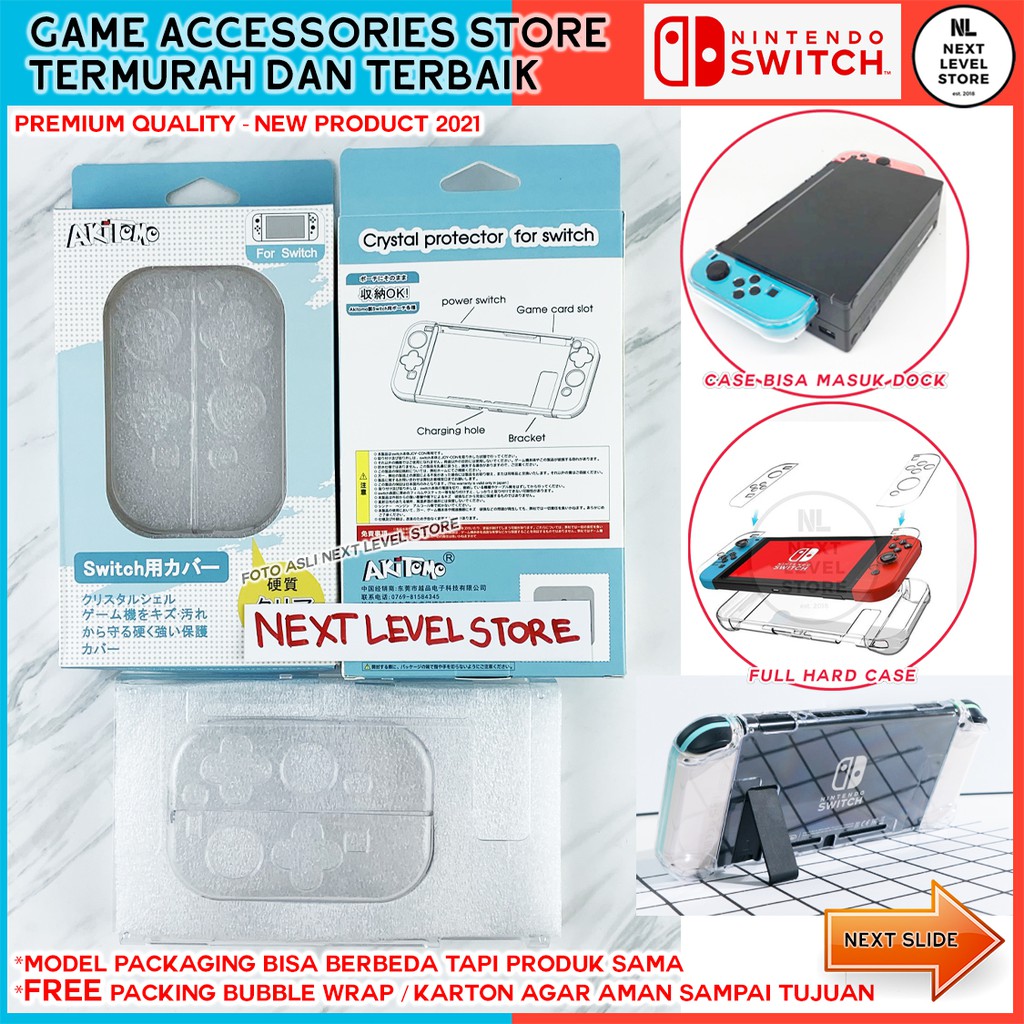 Jual Nintendo Switch Hard Case Full Protection Transparant - Clear | Shopee Indonesia