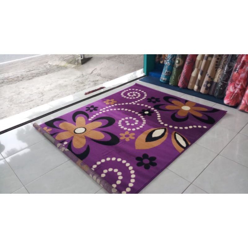 Jual Karpet ruang tamu motif bunga Sleman jogja Shopee Indonesia