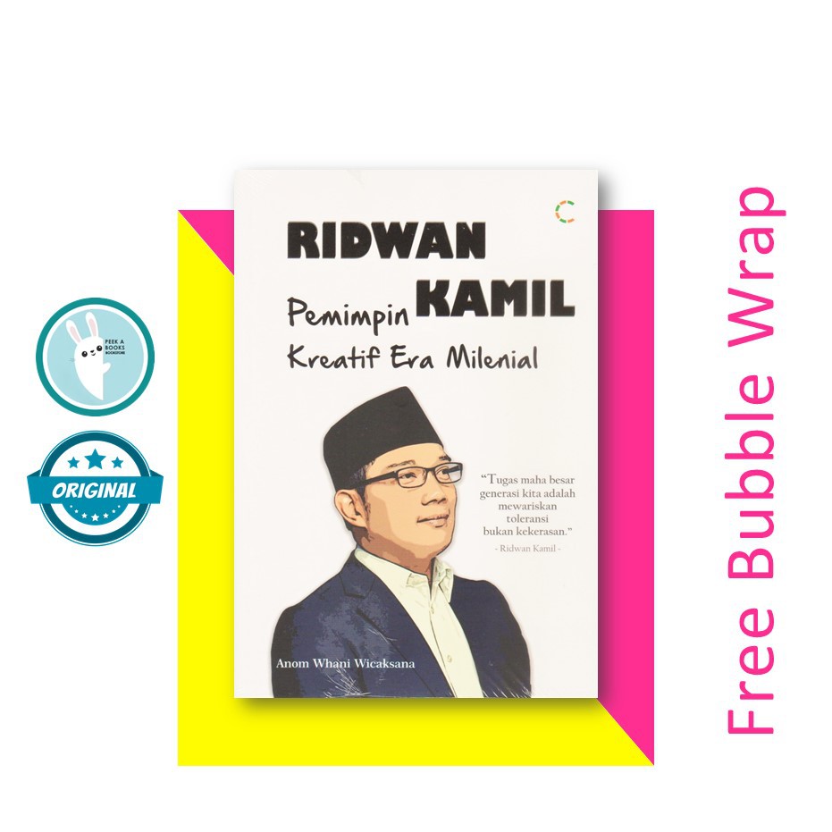 Jual (Biography Book) Ridwan Kamil : Pemimpin Kreatif Era Milenial | Penerbit C-Klik Media Indonesia|Shopee Indonesia