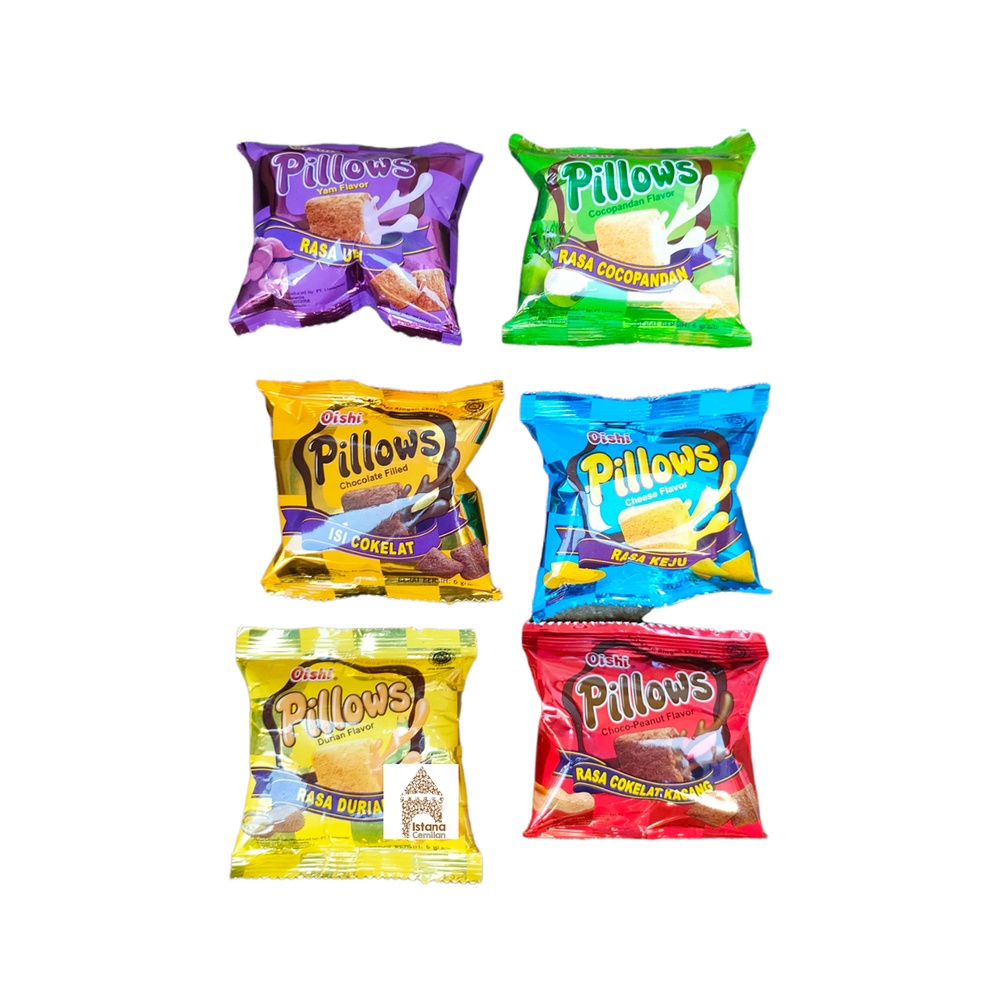 Jual Oishi Snack Pillow Cokelat / Ubi 7 Gram SATUAN Shopee Indonesia