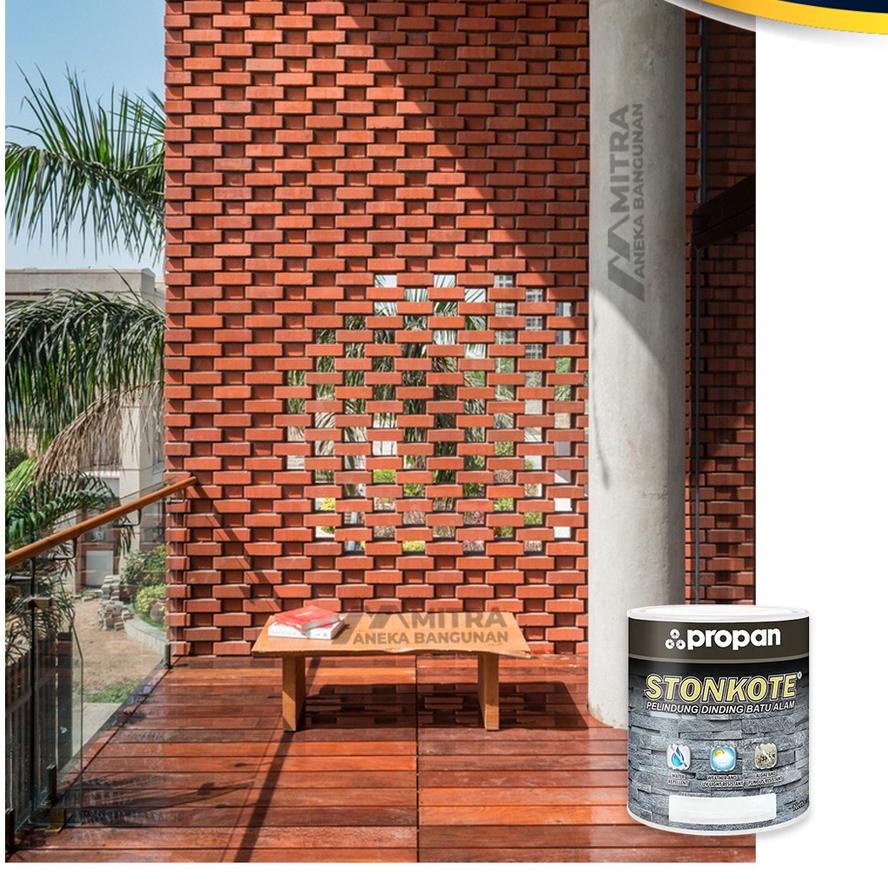 Jual HOT SALESQ25PROPAN STONKOTE CAT BATA MERAH / COATING BATU ALAM