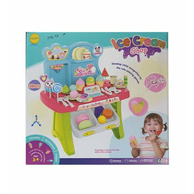 Jual Mainan Anak Ice Cream 38 Pcs No.2016-52 Indonesia|Shopee Indonesia