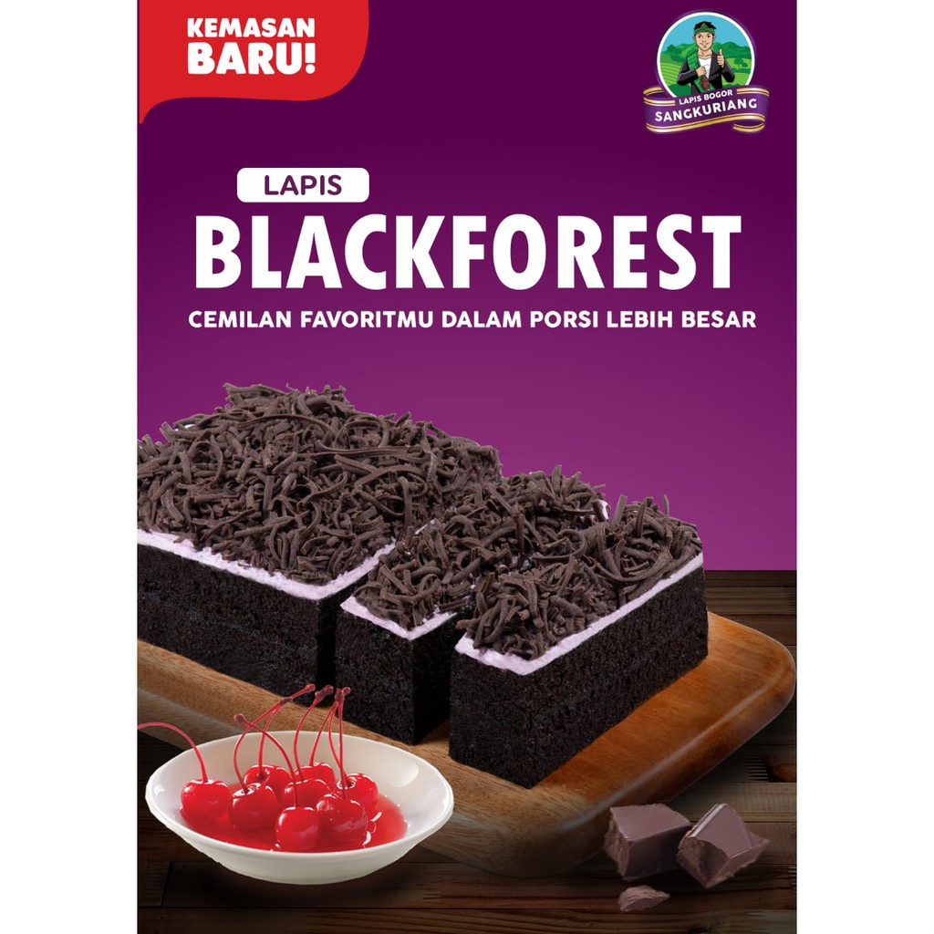 Jual Lapis Talas Bogor Sangkuriang BlackForest Shopee Indonesia