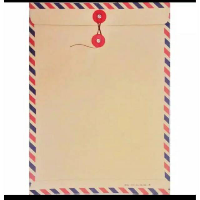 Jual [Minim 10Pcs] Amplop Coklat Tali Lamaran Kerja Airmail Merk Executive 310 Ukuran Folio | Shopee Indonesia
